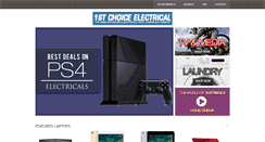 Desktop Screenshot of 1stchoice-electrical.co.uk