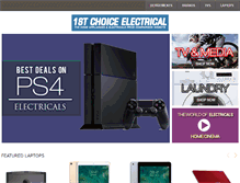 Tablet Screenshot of 1stchoice-electrical.co.uk